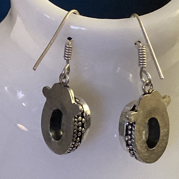 NWOT - Mystic Rainbow Topaz Gemstone Silver Earrings - Picture 7 of 9